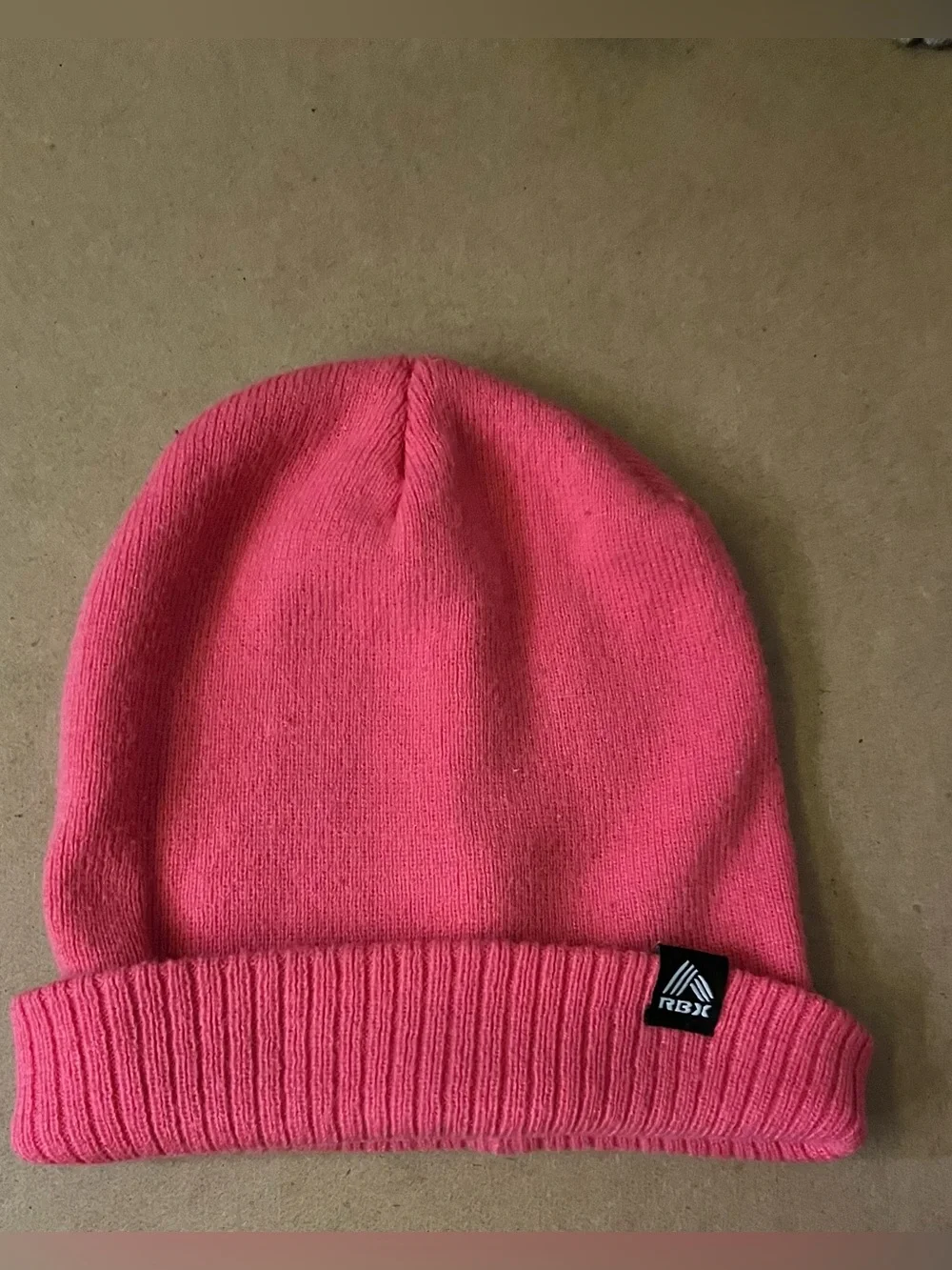 RBX Hot Pink Winter Knit Beanie